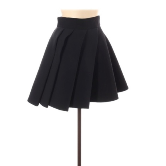 Fausto Puglisi Dresses & Skirts - FAUSTO PUGLISI Cady Wool Skirt with Overlay